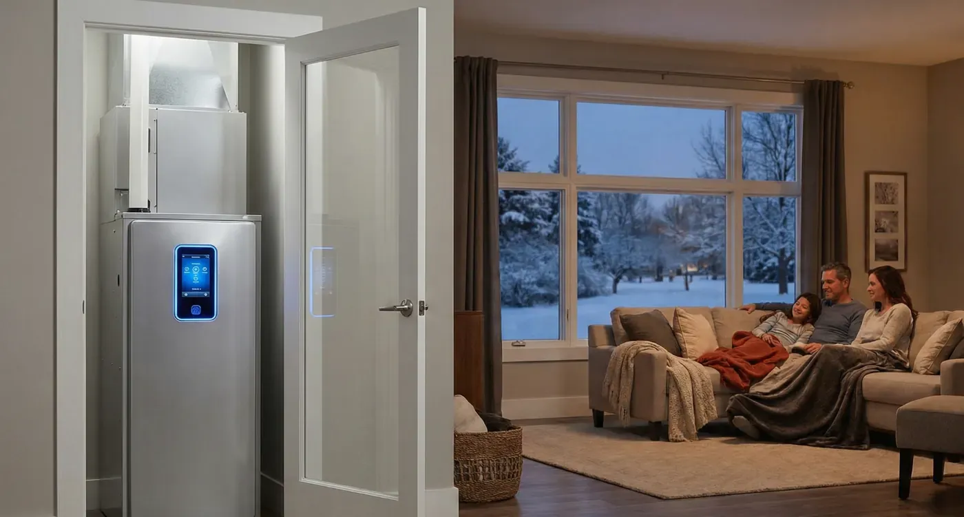 Modern high-efficiency furnace system
