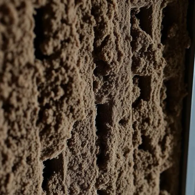 Clogged furnace filter — restricted airflow causing breakdowns