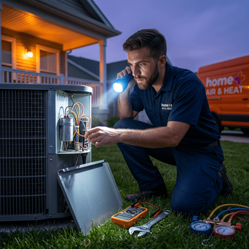 24/7 Emergency HVAC Repair Services — Home+ Air and Heat