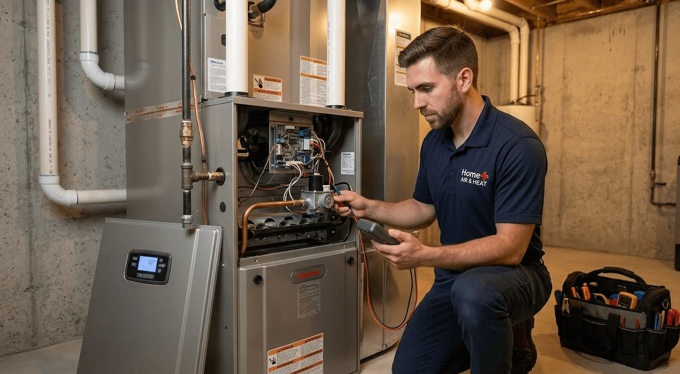 Furnace & Heating Services — Home+ Air and Heat