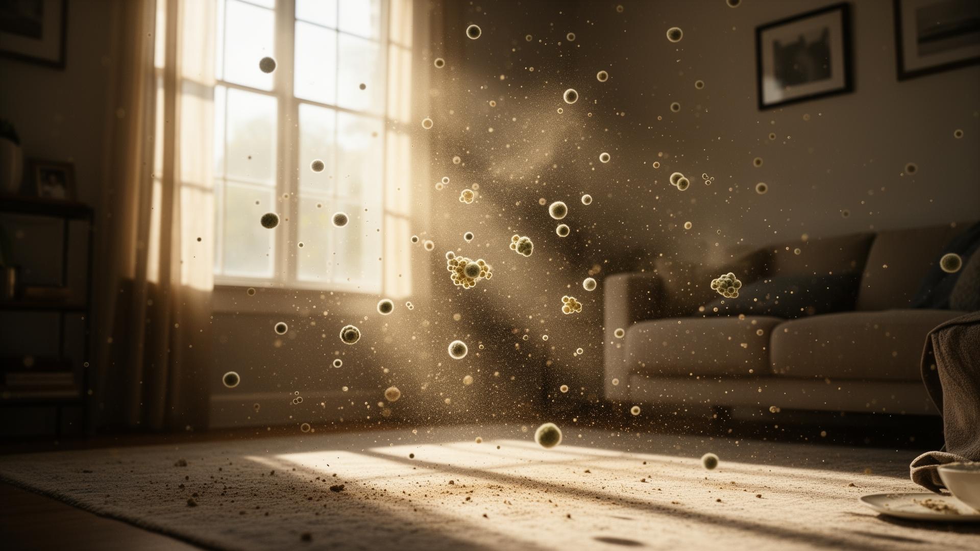 Mold in the Air: Detection, Health Effects & Natural Removal