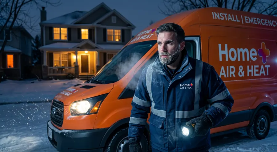 Emergency Heating Service technician in Garden City