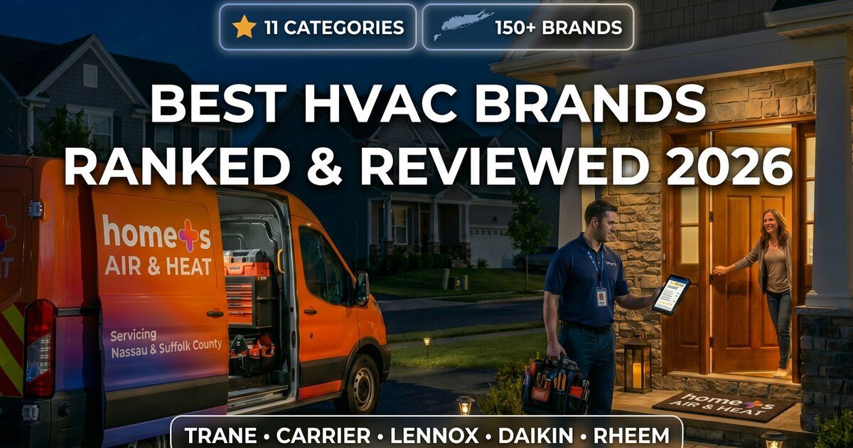 Best HVAC Brands 2026: 25 Ranked by NY Installers (Honest)